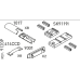 KIT CONFORT 2FROLAMENTO SIMPLES AÇO TEMPERADO 9120S25P_JTG